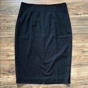Elegant Black Pencil Skirt